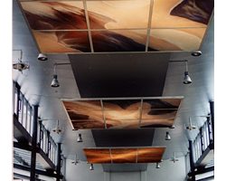 Deckenbilder von © Hansjürgen Gartner, Jörg Hauk - AOK, Ingolstadt, 1995 Deckenbilder von Hansjürgen Gartner, Jörg Hauk - AOK, Ingolstadt, 1995