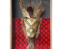 "Flammendes Herz" von Hansjürgen Gartner | Objektkasten, 2010